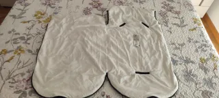 Saco capazo bebé gris Timberland