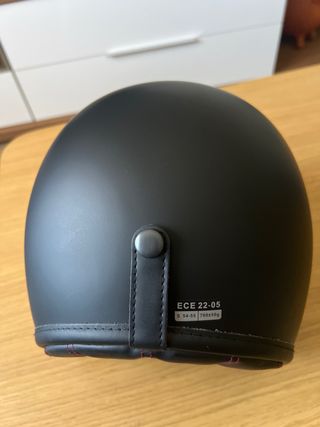 Casco Moto 130R Negro talla S