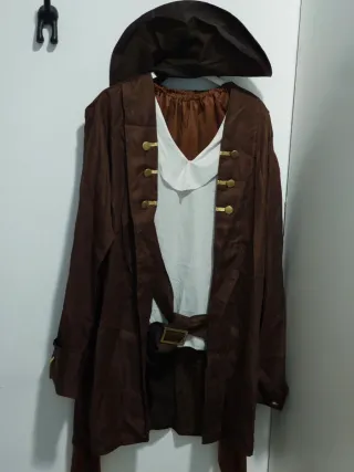 Disfraz Capitán Pirata Talla Única