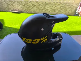 Casco integral moto negro