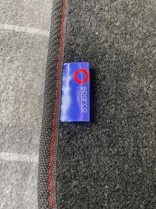 Alfombrillas Sparco Corsa traseras universales