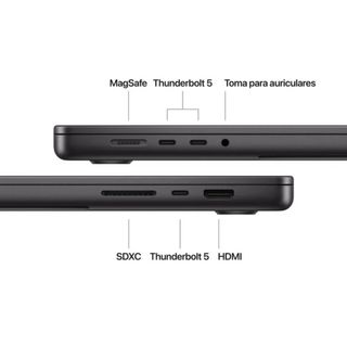 MacBook Pro 16 M4 Max 48Gb 1Tb 40-Core GPU Negro