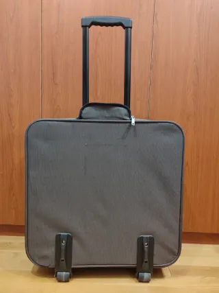 Maleta BOSSANA gris con ruedas