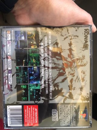 Metal Gear Solid PS1 PAL