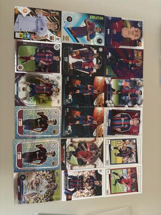 Cromos de fútbol Gavi
