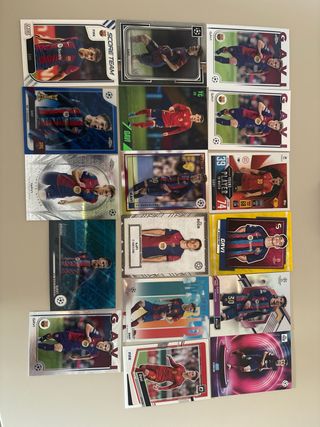 Cromos de fútbol Gavi
