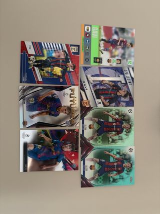 Cromos de fútbol Gavi

