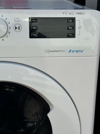 LAVADORA SECADORA INDESIT 7 KILOS LAVADO 6 SECADO 