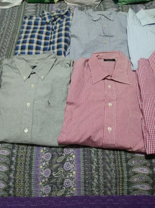 Lote 6 Camisas  de Hombre