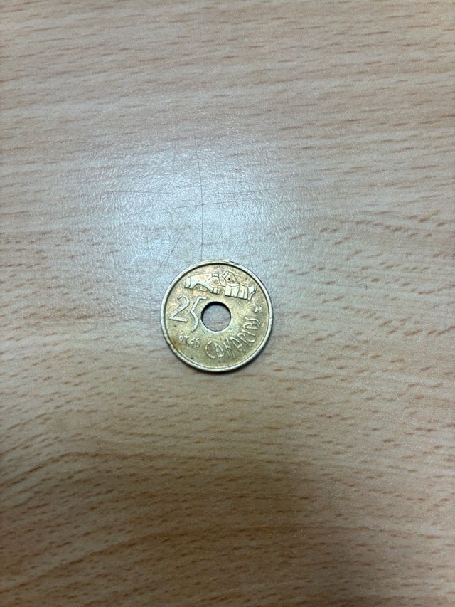 Moneda 25 Pesetas Canarias