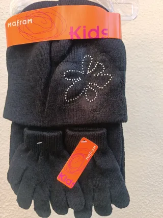 Set per bambini Mafram: cappello, sciarpa e guanti
