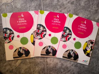 Libro de texto Física y Química 4Eso
