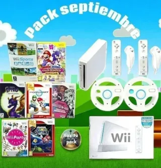 Wii + juegos y accesorios