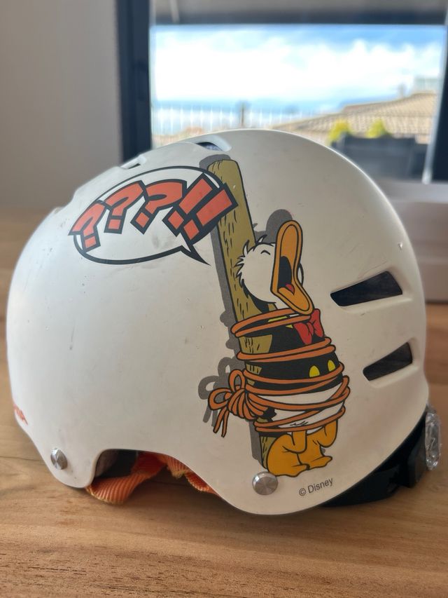Casco Infantil Alpina Patos Piratas y Pato Donald