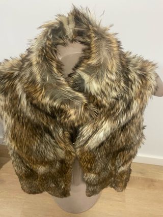 Chaleco pelo sintético Talla Única