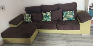 Chaiselongue bicolor 3m antimanchas