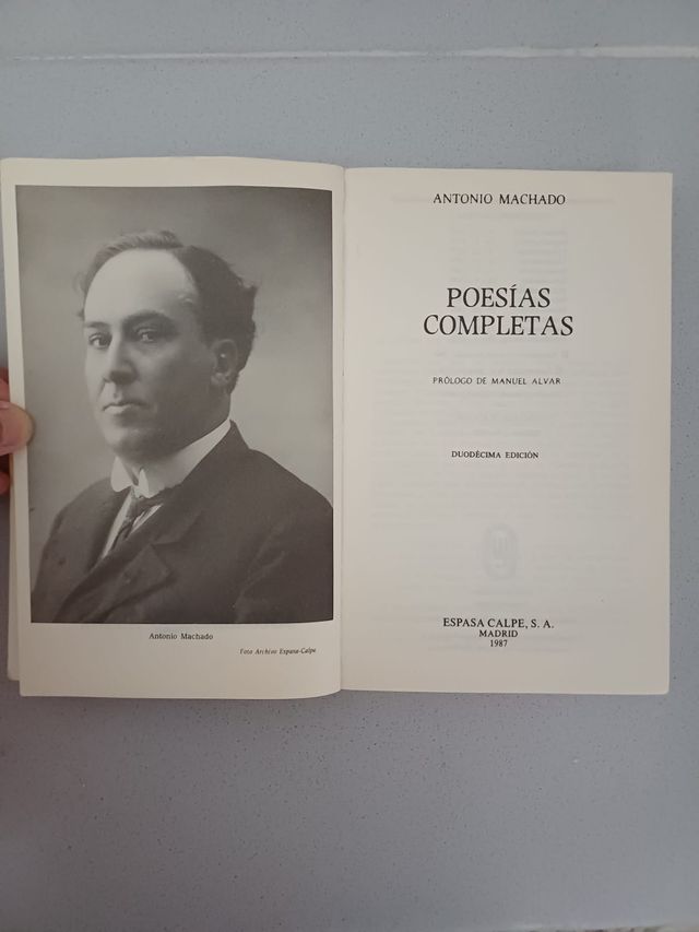Poesías completas de Antonio machaso