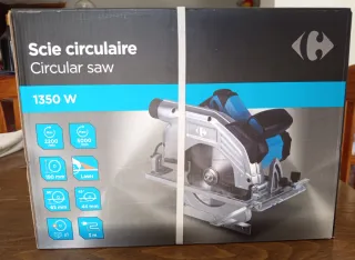 Sierra Circular Carrefour 1350W