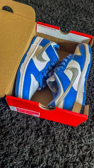 Nike Dunk Royal Azul Blanco Talla 37.5
