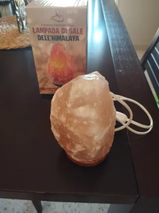 Lámpara de Sal del Himalaya