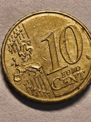 Moneda 10 céntimos Malta 2008