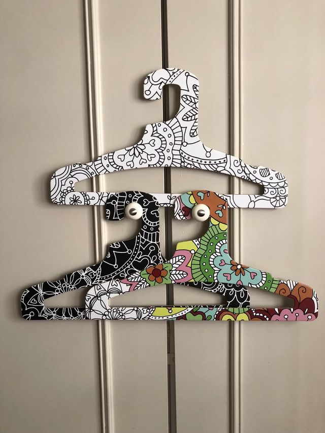 Set 3 Perchas Decorativas IKEA