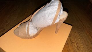Zapato de fiesta beige 