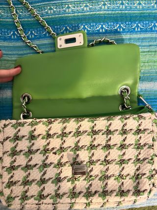 Borsa donna fantasia pied-de-poule