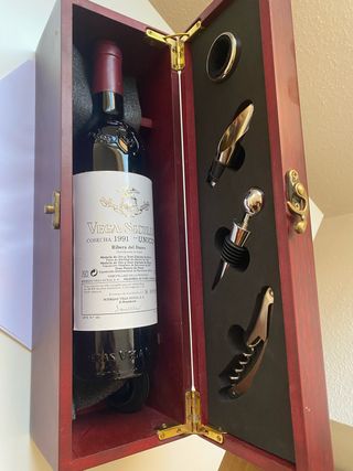 Botella Vega Sicilia Único 1991