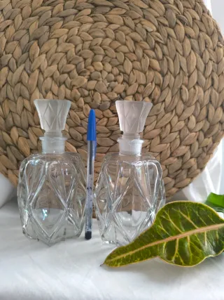 Set di bottiglie di profumo francesi antiche