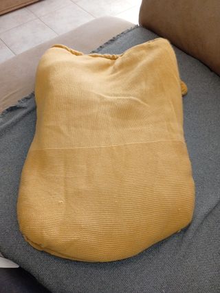Saco capazo bebé amarillo
