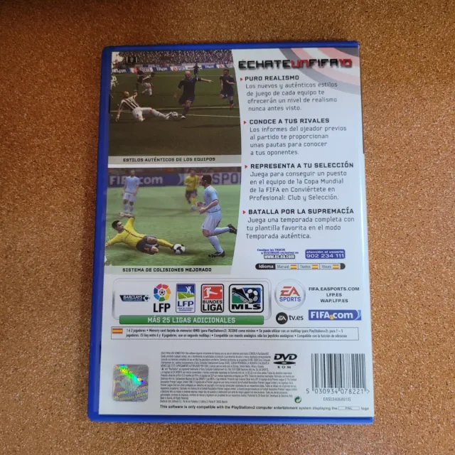 FIFA Street 2+PS2 FIFA 10 y FIFA 08