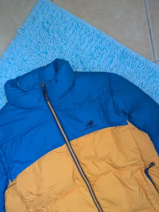 Casaco New Balance Azul e Amarelo Tamanho S