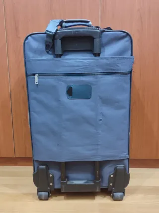 Maleta YENSAL Azul Ruedas