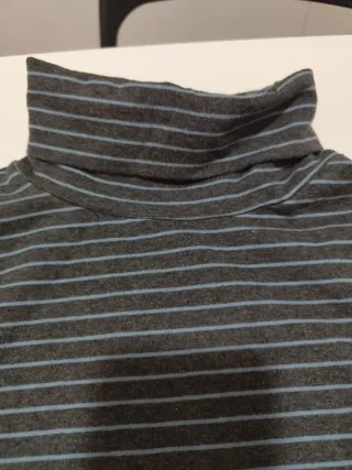 Camiseta cuello alto rayas Nicoli 12 años