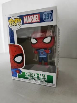 Funko Pop! Marvel Spider-Man Navidad 397