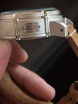 Reloj U-Boat Cronógrafo Negro y Marrón