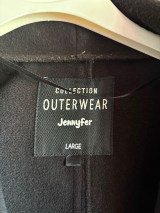 Cappotto collezione outerwear nero taglia L