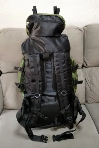 Mochila 90+10L Gran Capacidad Senderismo