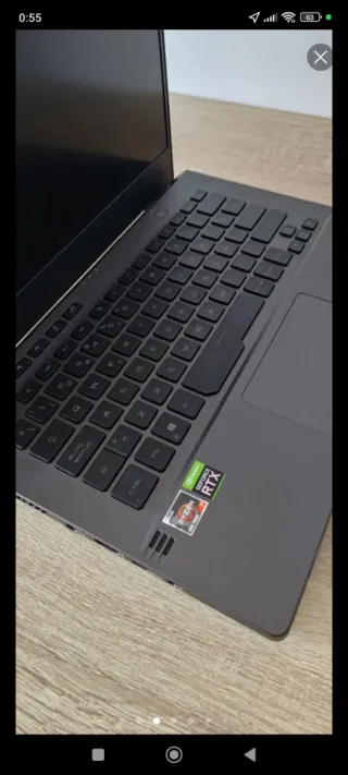 Portátil Asus ROG Zephyrus G14 Gris
