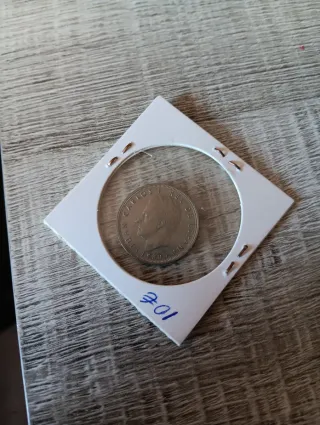 Moneda de colección Carlos III 1982
