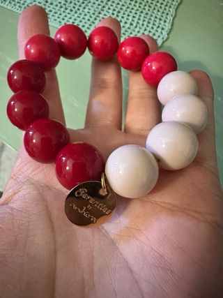 Bracciale donna Swarovski perle rosa e rosse