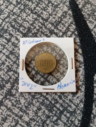 Moneda 10 céntimos Alemania 2002