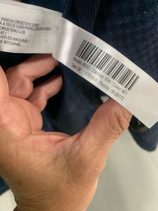 Chaqueta Massimo Dutti 90% lana T 38