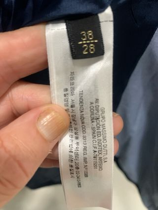 Chaqueta Massimo Dutti 90% lana T 38