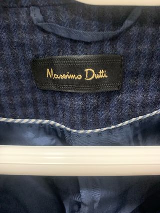 Chaqueta Massimo Dutti 90% lana T 38