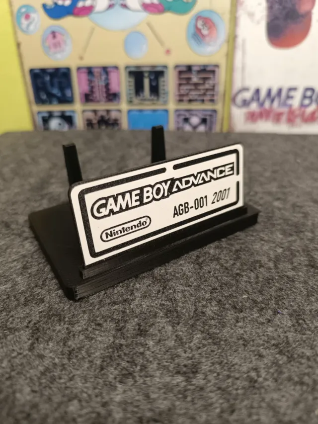 Supporto stand espositore Game Boy Advance