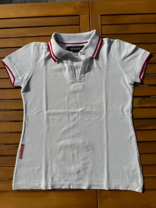Polo Harken donna bianco
