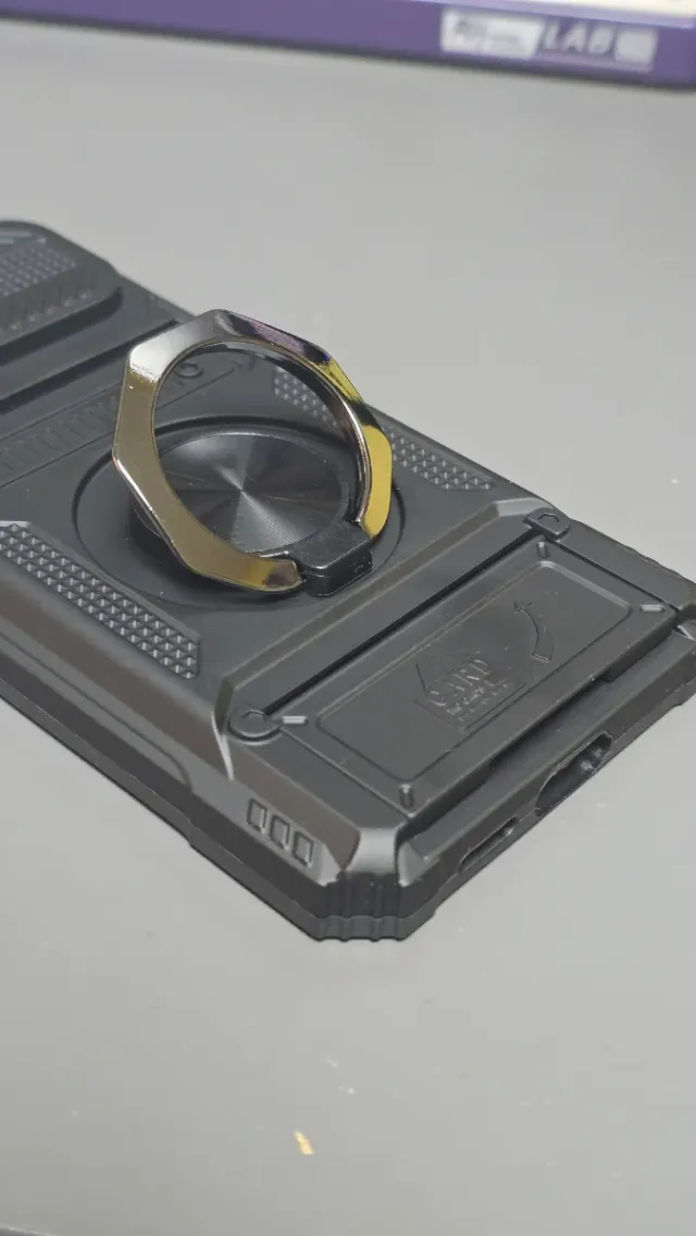 Funda Samsung S25 con Anillo y Soporte