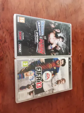 Lote PSP: Smackdown vs Raw 2010 y FIFA 13